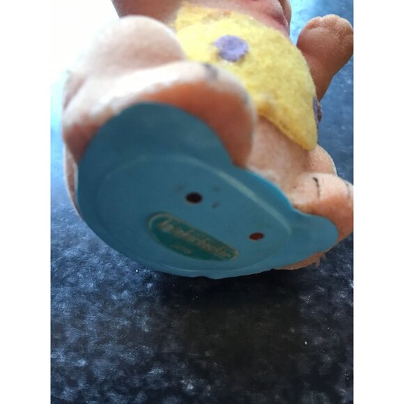 Vtg Knickerbocker Joy Of A Toy Wind Up Felt Lion Made In Japan 4 1/2" - Picture 10 of 10